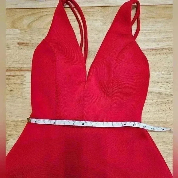 Wet Seal Women's Size S Hot Gal Red Mini Dress NWT - Picture 7 of 10